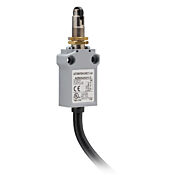 Концевой выключатель: металлический плунжер с нейлоновым поперечным роликом и фиксирующими гайками (PN# AEM2G25X11-3)