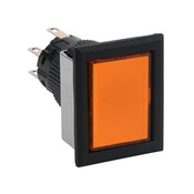 Кнопка 16 мм: без фиксации, оранжевая, IP65 (PN# AF16F0N-C2E3A)