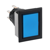 Кнопка 16 мм: без фиксации, синяя, IP65 (PN# AF16F0N-C2E3S)