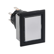 Кнопка 16 мм: без фиксации, белая, IP65 (PN# AF16F0N-C2E3W)