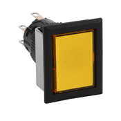 Кнопка 16 мм: без фиксации, желтая, IP65 (PN# AF16F0N-C2E3Y)