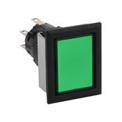 Кнопка 16 мм: нажать ВКЛ. - нажать ВЫКЛ., зеленая, IP65 (PN# AF16F5N-C2E3G)