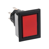 Кнопка 16 мм: нажать ВКЛ. - нажать ВЫКЛ., красная, IP65 (PN# AF16F5N-C2E3R)