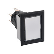 Кнопка 16 мм: нажать ВКЛ. - нажать ВЫКЛ., белая, IP65 (PN# AF16F5N-C2E3W)