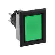 Кнопка 16 мм: нажать ВКЛ. - нажать ВЫКЛ., зеленая, IP65 (PN# AF16F5T-C2G)