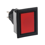 Кнопка 16 мм: нажать ВКЛ. - нажать ВЫКЛ., красная, IP65 (PN# AF16F5T-C2R)