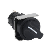 Селекторный переключатель: с пружинным возвратом справа, 19 мм, 2-позиционный, рукоятка (PN# AF16PR-0C1B)