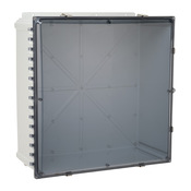 Корпус: 24 x 24 x 10 дюймов, поликарбонат (PN# AH242410CSS)