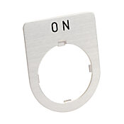 Табличка с легендой: 'ON' (PN # AHX177-0A)