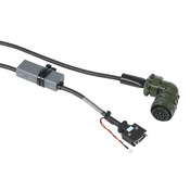 Гибкий кабель: для всех серводвигателей LS Electric серий APM-FE и APM-FF, длина кабеля 9,8 футов/3 м (PN# APCS-EF03DS1-AD)