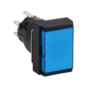 Кнопка 16 мм: без фиксации, синяя, IP65 (PN# AR16F0N-C2E3S)