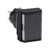 Кнопка 16 мм: без фиксации, черная, IP65 (PN# AR16F0T-C2B)