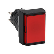Кнопка 16 мм: без фиксации, красная, IP65 (PN# AR16F0T-C2R)
