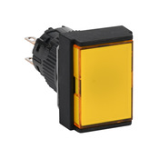 Кнопка 16 мм: без фиксации, желтая, IP65 (PN# AR16F0T-C2Y)