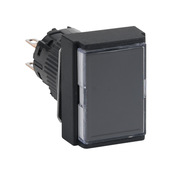 Кнопка 16 мм: нажать ВКЛ. - нажать ВЫКЛ., черная, IP65 (PN# AR16F5T-C2B)