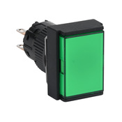 Кнопка 16 мм: нажать ВКЛ. - нажать ВЫКЛ., зеленая, IP65 (PN# AR16F5T-C2G)