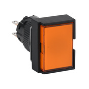 Кнопка 16 мм: без фиксации, оранжевая, IP65 (PN# AR16G0T-C2A)