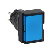 Кнопка 16 мм: без фиксации, синяя, IP65 (PN# AR16G0T-C2S)