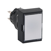 Кнопка 16 мм: без фиксации, белая, IP65 (PN# AR16G0T-C2W)