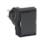 Кнопка 16 мм: нажать ВКЛ. - нажать ВЫКЛ., черная, IP65 (PN# AR16G5T-C2B)