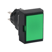 Кнопка 16 мм: нажать ВКЛ. - нажать ВЫКЛ., зеленая, IP65 (PN# AR16G5T-C2G)