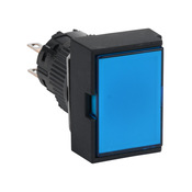 Кнопка 16 мм: нажать ВКЛ. - нажать ВЫКЛ., синяя, IP65 (PN# AR16G5T-C2S)