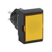 Кнопка 16 мм: нажать ВКЛ. - нажать ВЫКЛ., желтая, IP65 (PN# AR16G5T-C2Y)
