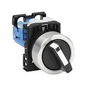 Селекторный переключатель: с пружинным возвратом справа, 22 мм, 2-позиционный, рукоятка (PN# AR22PR-010BZA)