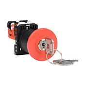 22-мм кнопка: разблокировка с ключом, красная (артикул № AR22V7R-01R)