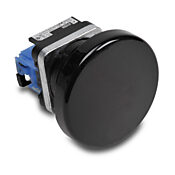 Кнопка 30 мм: без фиксации, черная (PN# AR30B0R-10B)