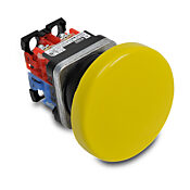 Кнопка 30 мм: без фиксации, желтая (PN# AR30B0R-11Y)