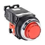 Кнопка 30 мм: без фиксации, красная (PN# AR30E0L-01L3RZC)