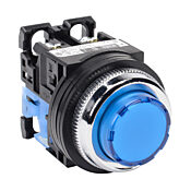 Кнопка 30 мм: без фиксации, синяя (PN# AR30E0L-10E3SZC)