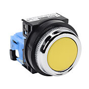 Кнопка 30 мм: без фиксации, желтая (PN# AR30F0R-10YZC)