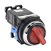 Селекторный переключатель: с пружинным возвратом справа, 30 мм, 2-позиционный, рукоятка (PN# AR30PL-010L3RZC)