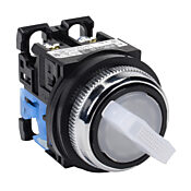 Селекторный переключатель: фиксированный, 30 мм, 2-позиционный, рукоятка (PN# AR30PL-210E3WZC)