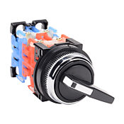 Селекторный переключатель: фиксированный, 30 мм, 4-позиционный, рычажный (PN# AR30WCR-441CBZC)