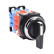 Селекторный переключатель: фиксированный, 30 мм, 5-позиционный, рычажный (PN# AR30WCR-551CBZC)