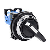 Селекторный переключатель: фиксированный, 30 мм, 2-позиционный, рычажный (PN# AR30WR-210BZC)