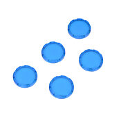 Утопленная линза оператора: запасная, синяя, 5 шт/уп, для кнопок серии AR22 (PN# AR9C011-S)