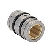 Подшипник скольжения Drylin серии R: внутренний диаметр 1/2 дюйма, самоцентрирующийся корпус (PN# A-RJUI-03-08)