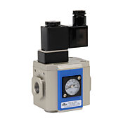 Пневматический клапан плавного пуска/сброса давления (сбросной клапан): для серии Ax-33 (PN# ASD-33-120A)