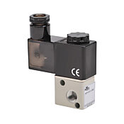 пневматический электромагнитный клапан: 3-портовый (3-ходовой), 24 В постоянного тока (PN# AVP-31C1-24D)