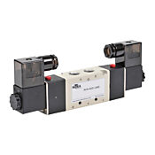 пневматический электромагнитный клапан: 5-портовый (4-ходовой), 24 В постоянного тока (PN# AVS-5221-24D)