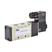 пневматический электромагнитный клапан: 5-портовый (4-ходовой), 24 В постоянного тока (PN# AVS-5312-24D)