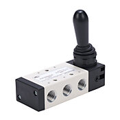 Пневматический ручной клапан: 5-портовый (4-ходовой) (PN# AVS-537D2-HL)