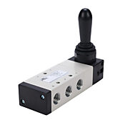 Пневматический ручной клапан: 5-портовый (4-ходовой) (PN# AVS-538C1-HL)