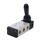 Пневматический ручной клапан: 5-портовый (4-ходовой) (PN# AVS-538DE1-HL)