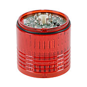 Световой элемент Patlite: красный светодиодный модуль диаметром 40 мм (номер по каталогу B72100126-1F1)