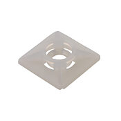 Основание кабельной стяжки: 100 шт/уп, 0,74 x 0,74 дюйма, двойной клей (PN# BAS.2MT.507)